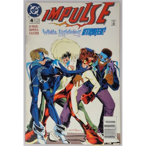 Impulse 4 DC Comics 1995 VG Mark Waid Humberto Ramos - Picture 1 of 14
